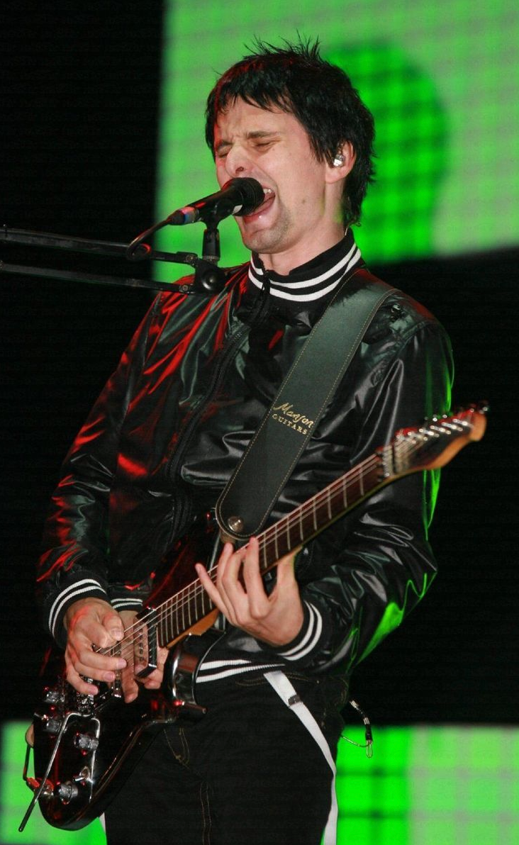 Matt Bellamy Jacket Black Metallic Bomber Jacket MUSE