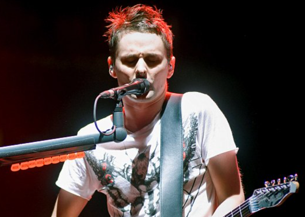MUSE Matthew Bellamy T-shirt MUSE Live Glastonbury 2010