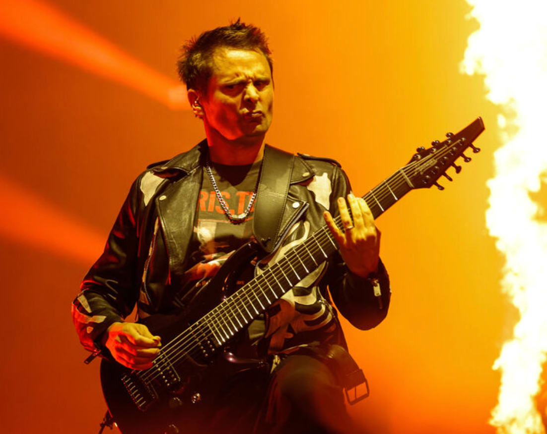 MUSE Matthew Bellamy T-shirt MUSE Live Hellfest 2025