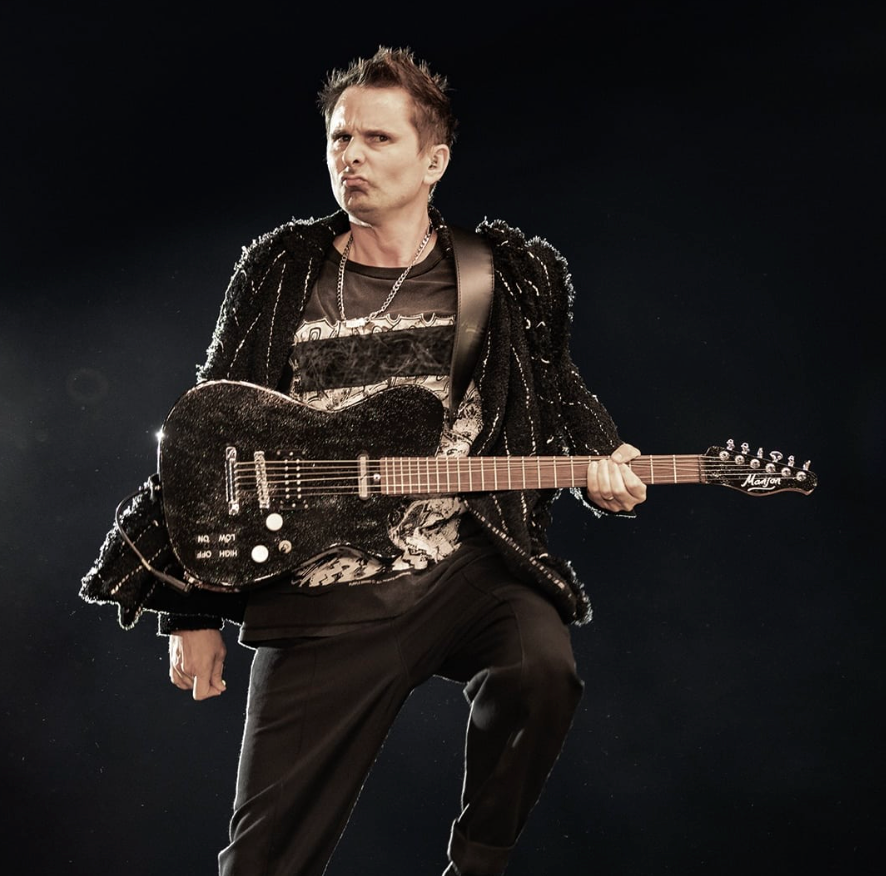 MUSE Matthew Bellamy T-shirt MUSE Live Turku Rockfest 2025