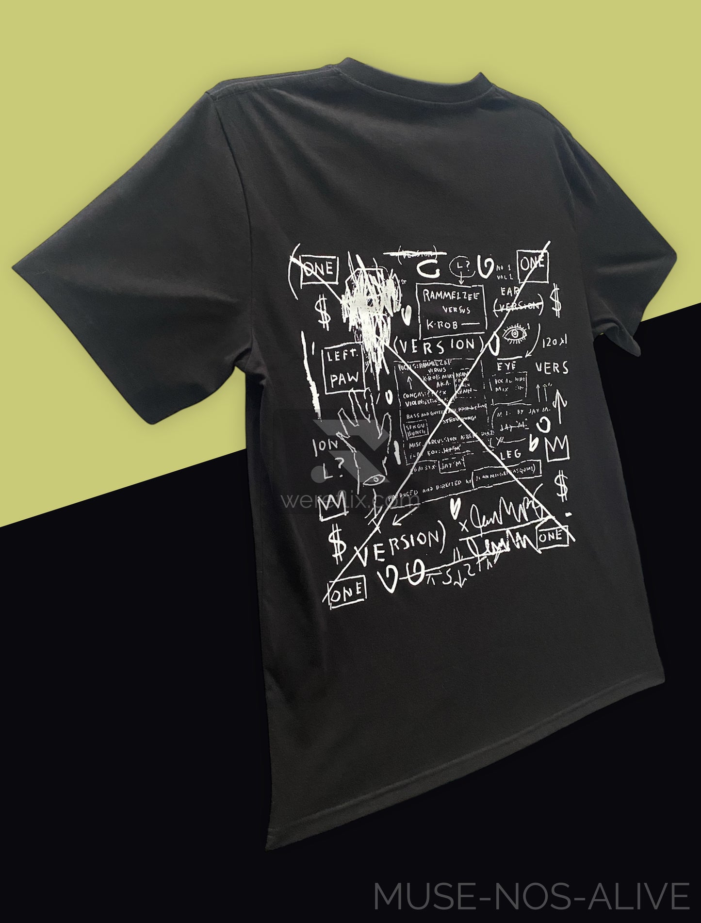 MUSE Matthew Bellamy T-shirt MUSE Live NOS Alive 2025