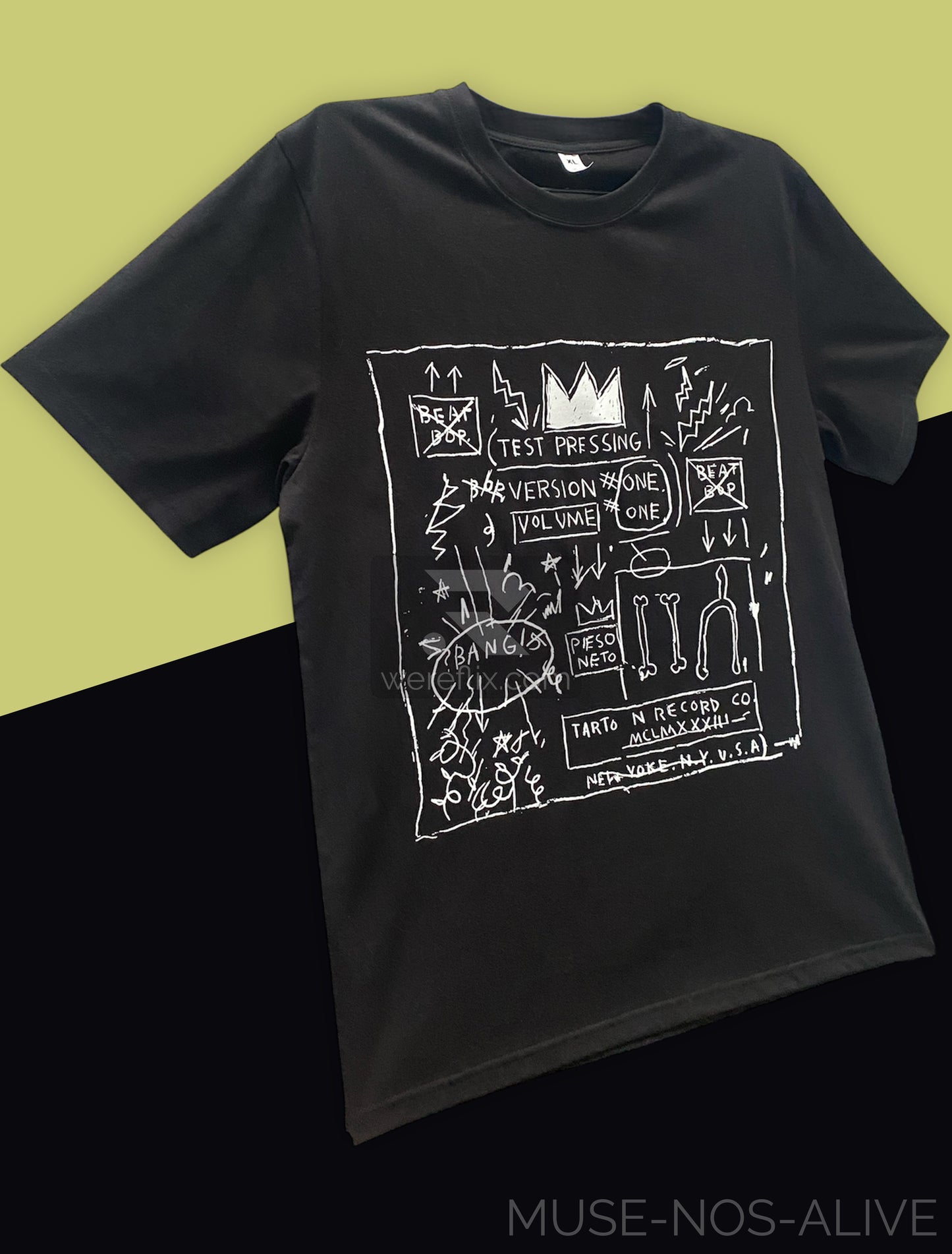 MUSE Matthew Bellamy T-shirt MUSE Live NOS Alive 2025