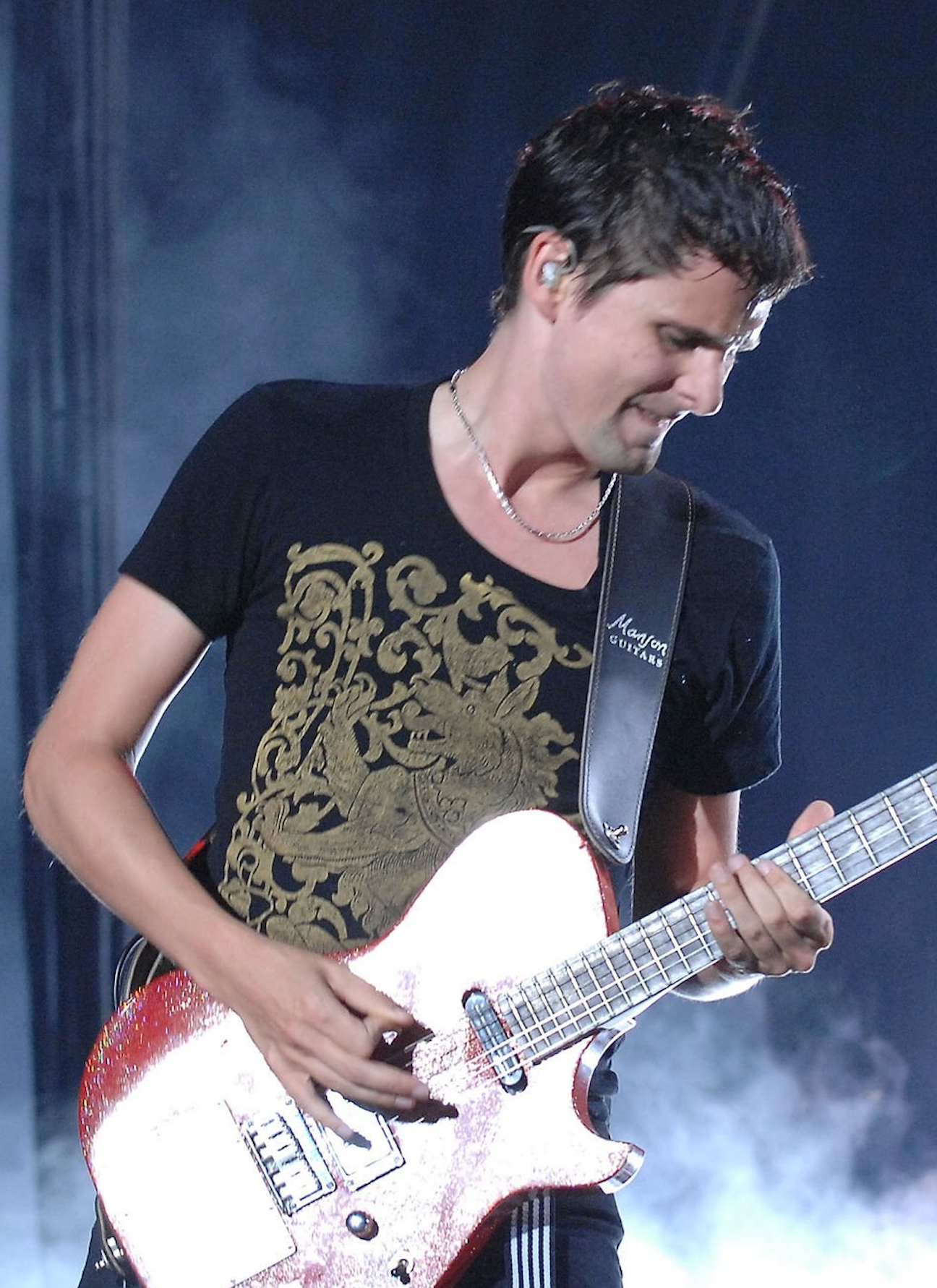 Matthew Bellamy T-Shirt MUSE Live Concert Lollapalooza KROQ Almost Acoustic