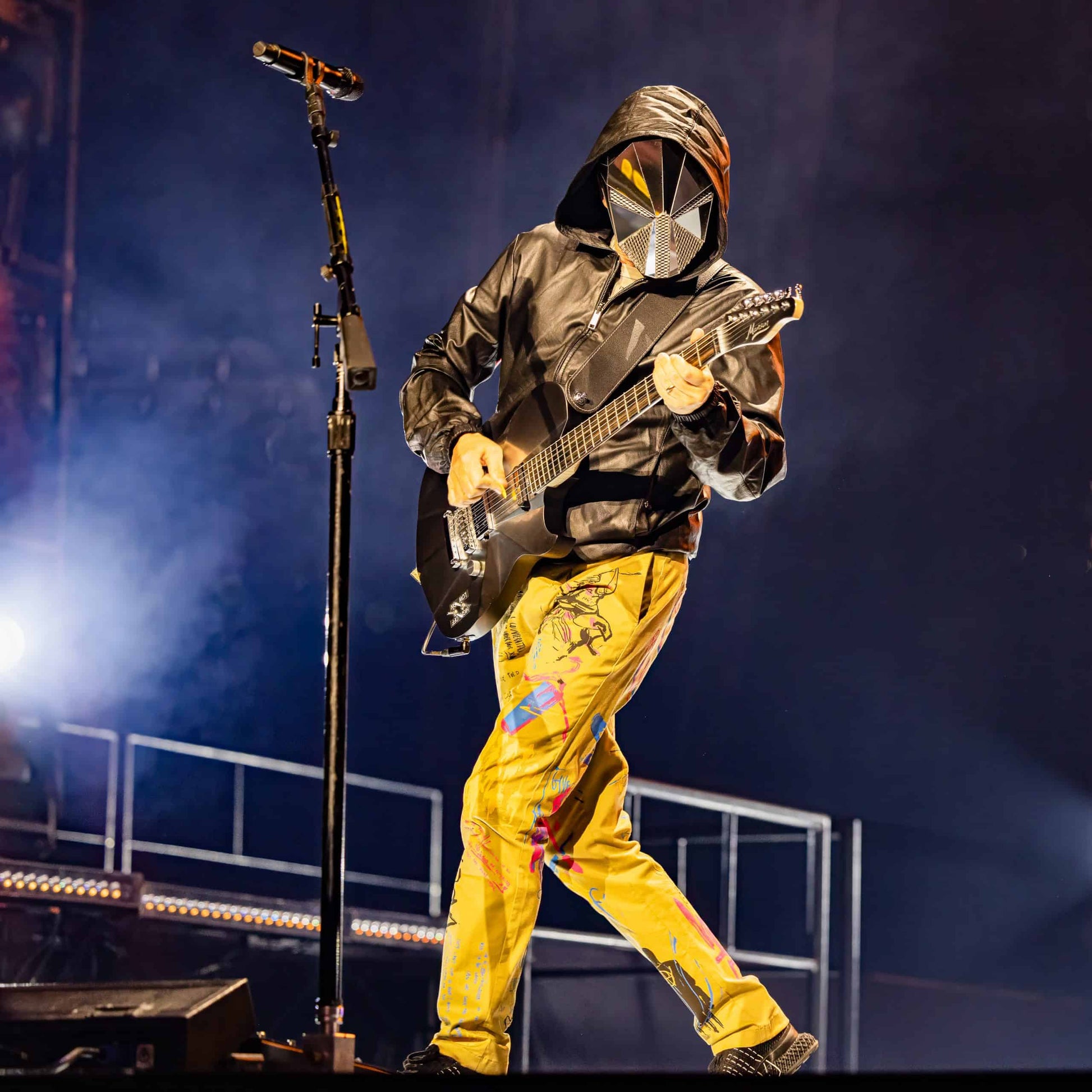 MUSE Will Of The People Pants Matthew Bellamy WOTP Trousers MUSE Live AO Arena Manchester 2023