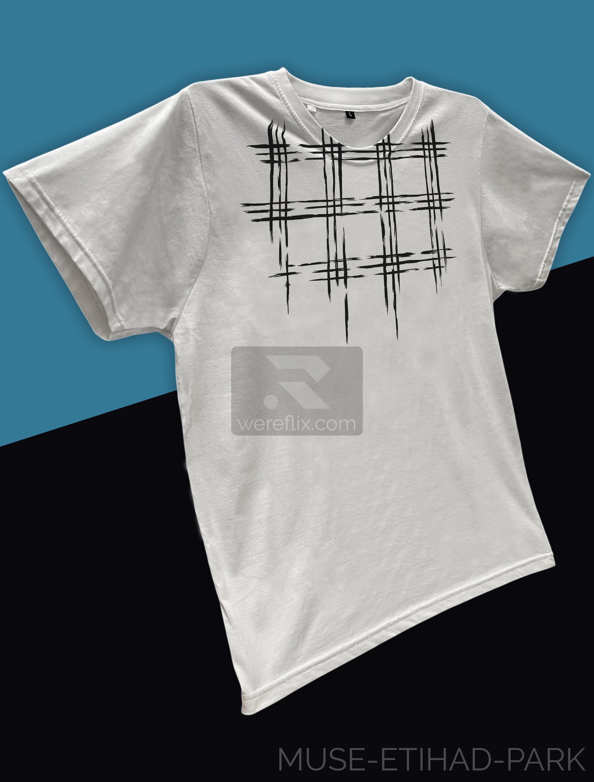 MUSE Matthew Bellamy T-shirt MUSE Live Etihad Park Abu Dhabi 2025